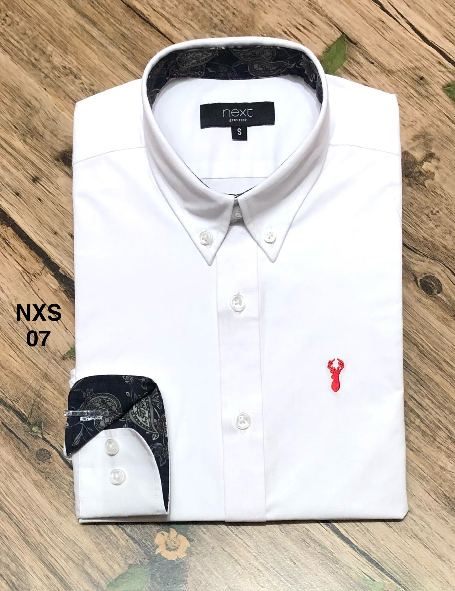 Premium Solid Stretch Cotton Shirt NXT Contrast White 07 | Solid Shirt | Shirtology Bangladesh