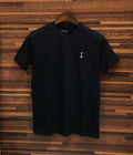 Premium Solid Bear Logo Tshirt RLBT Black | Shirtology Bangladesh