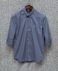 Premium Solid Stretch Cotton Shirt RLS 03