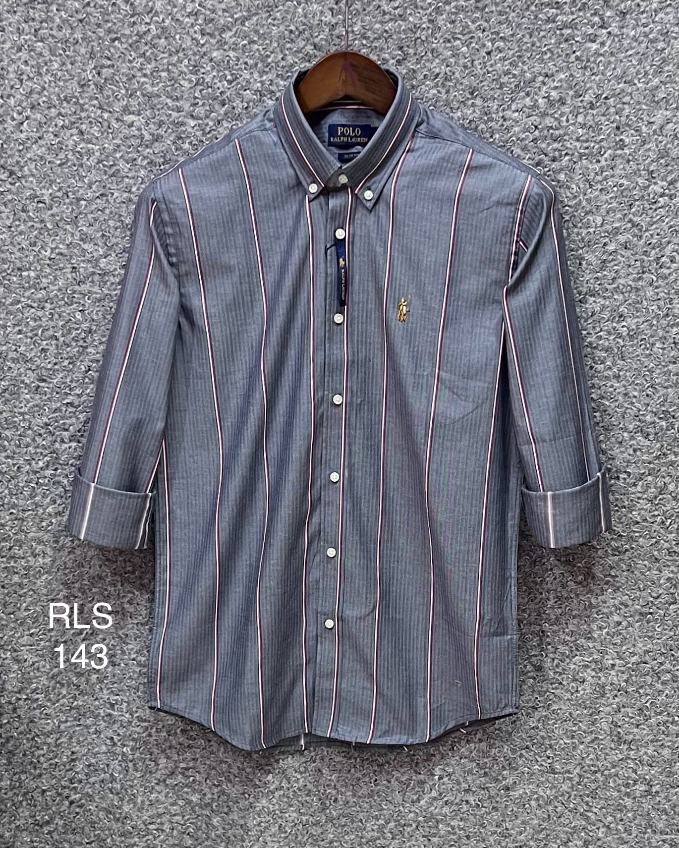 Premium Stripe Full Sleeve Shirt  RLST 143