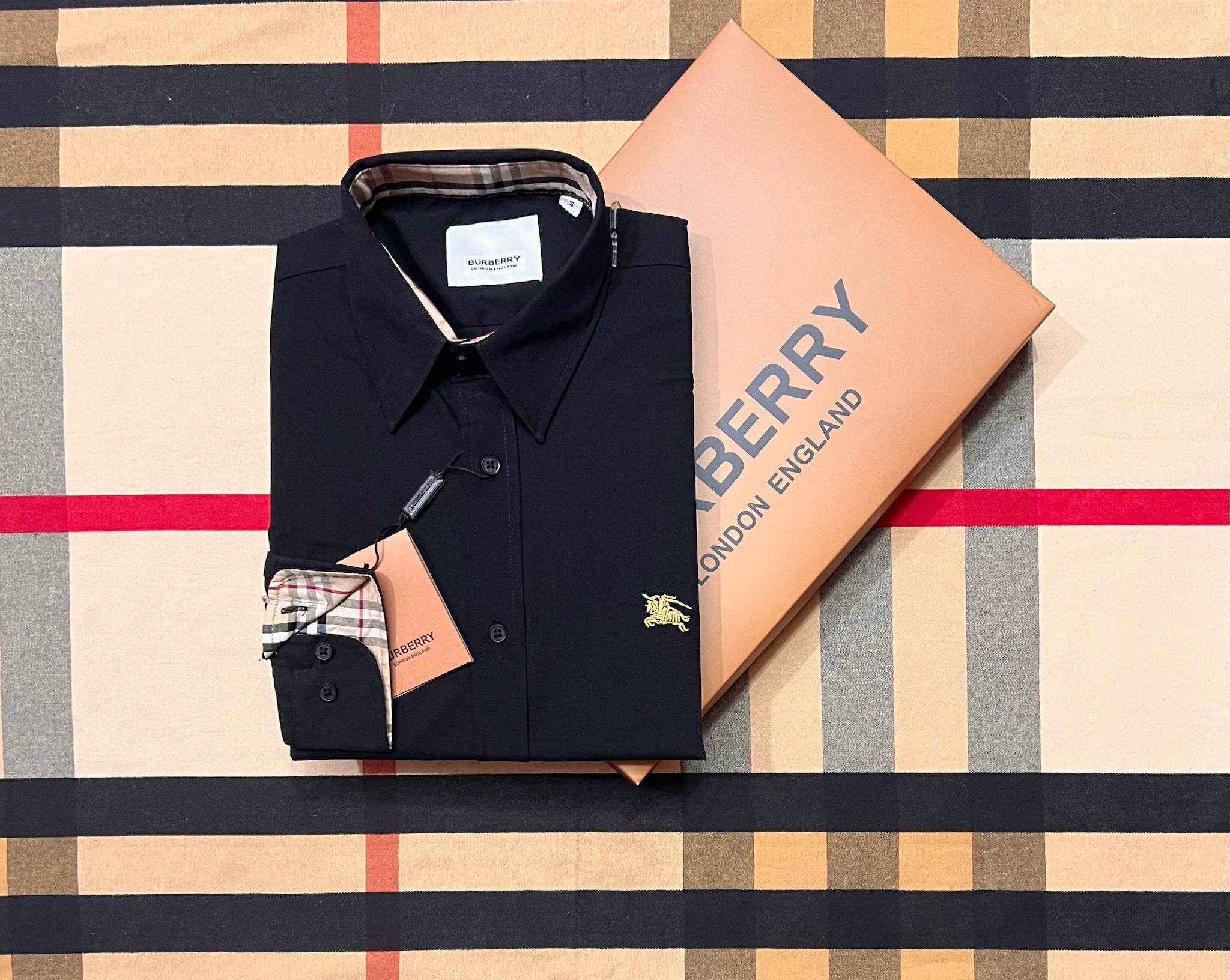 Signature Solid Shirt BRS BLack 08