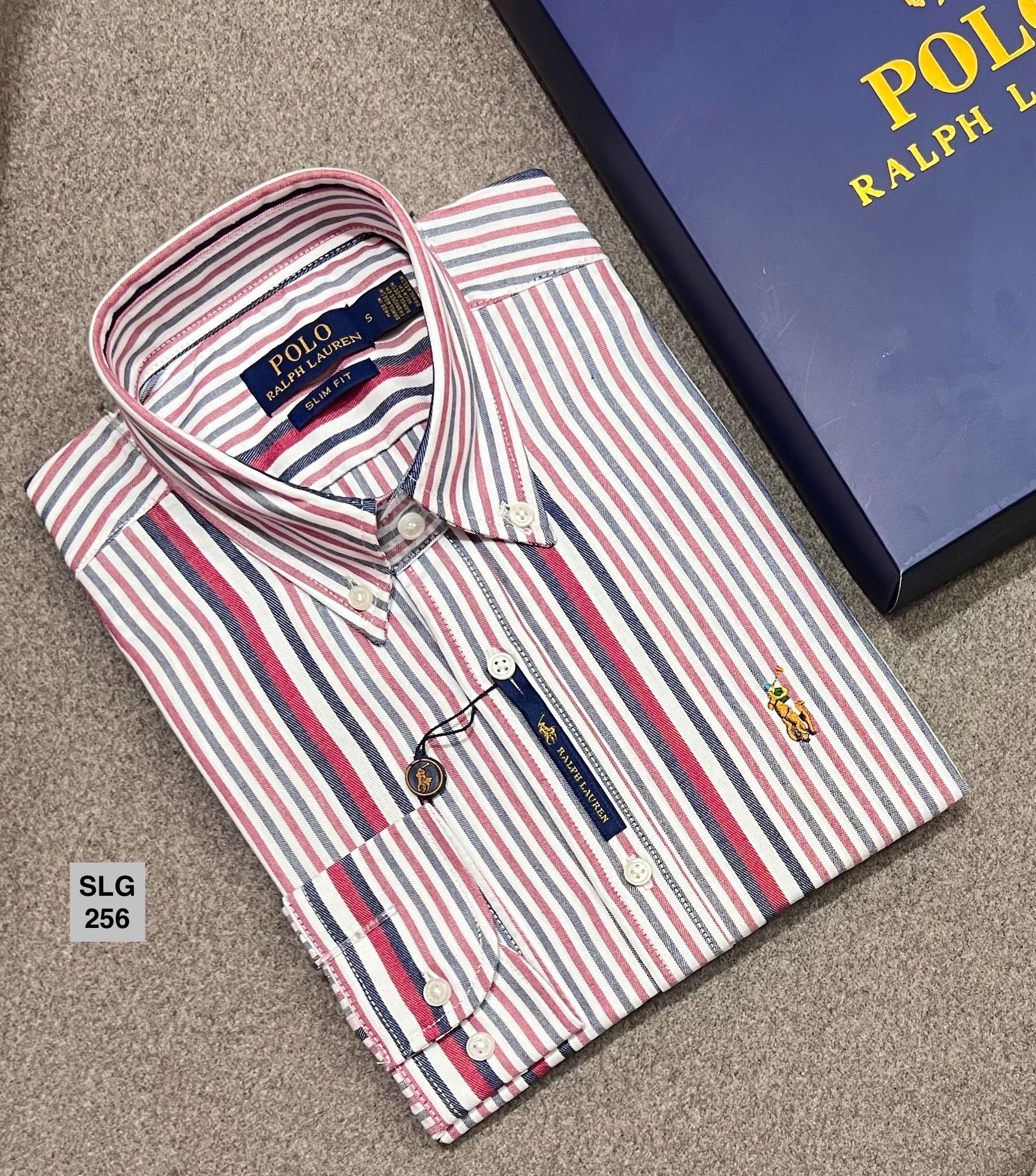 Premium Stripe Full Sleeve Shirt  RLST 256/343/502