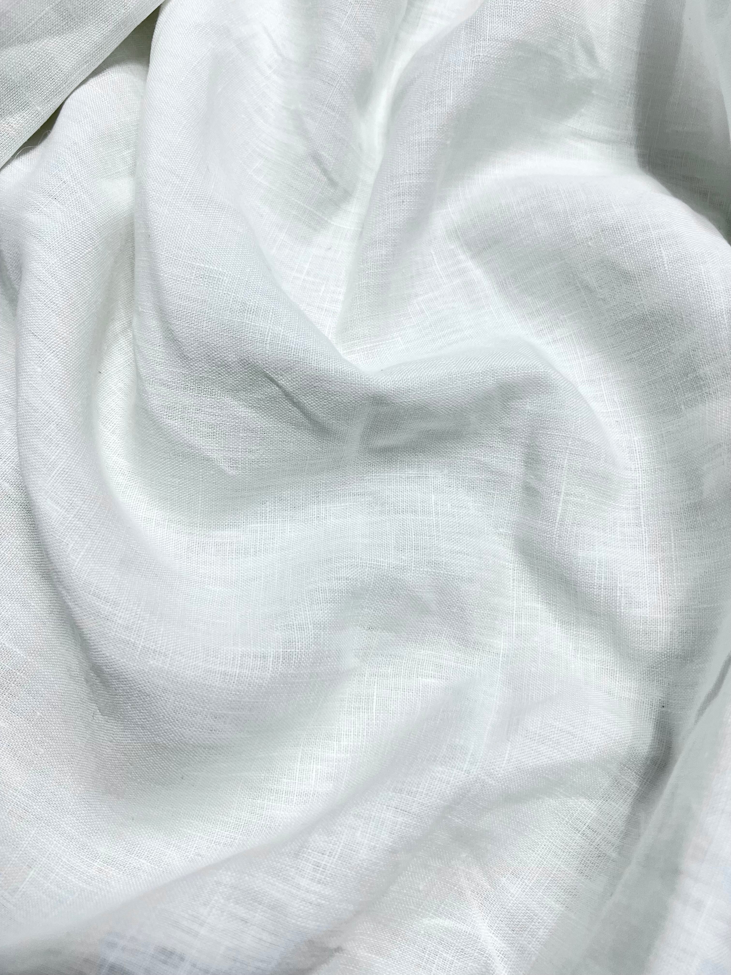 Pure White linen