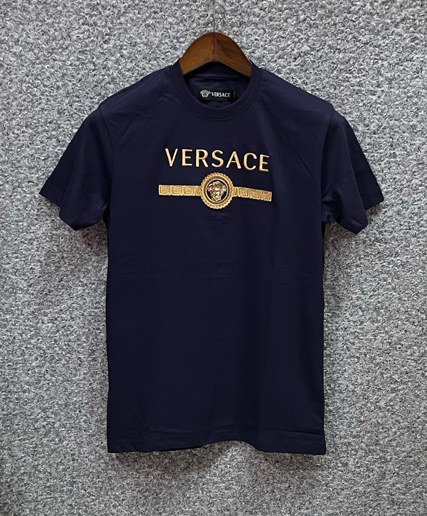Premium Embroidery Tshirt VRSC Navy | Shirtology Bangladesh