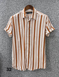 Classic Hawaiian Stripe Shirt HPS 32