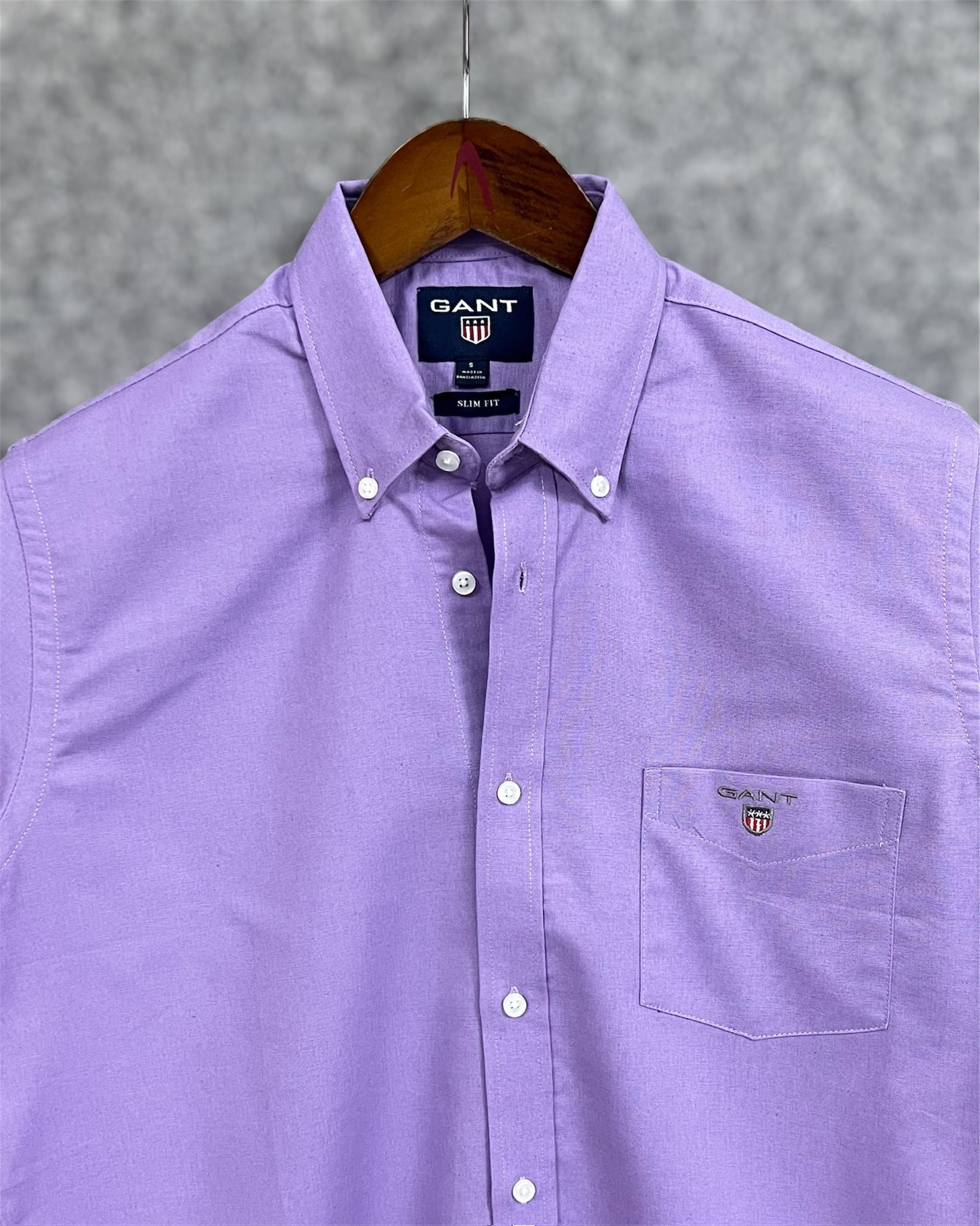 Premium Solid Oxford Cotton Shirt Levender | Solid Shirt | Shirtology Bangladesh