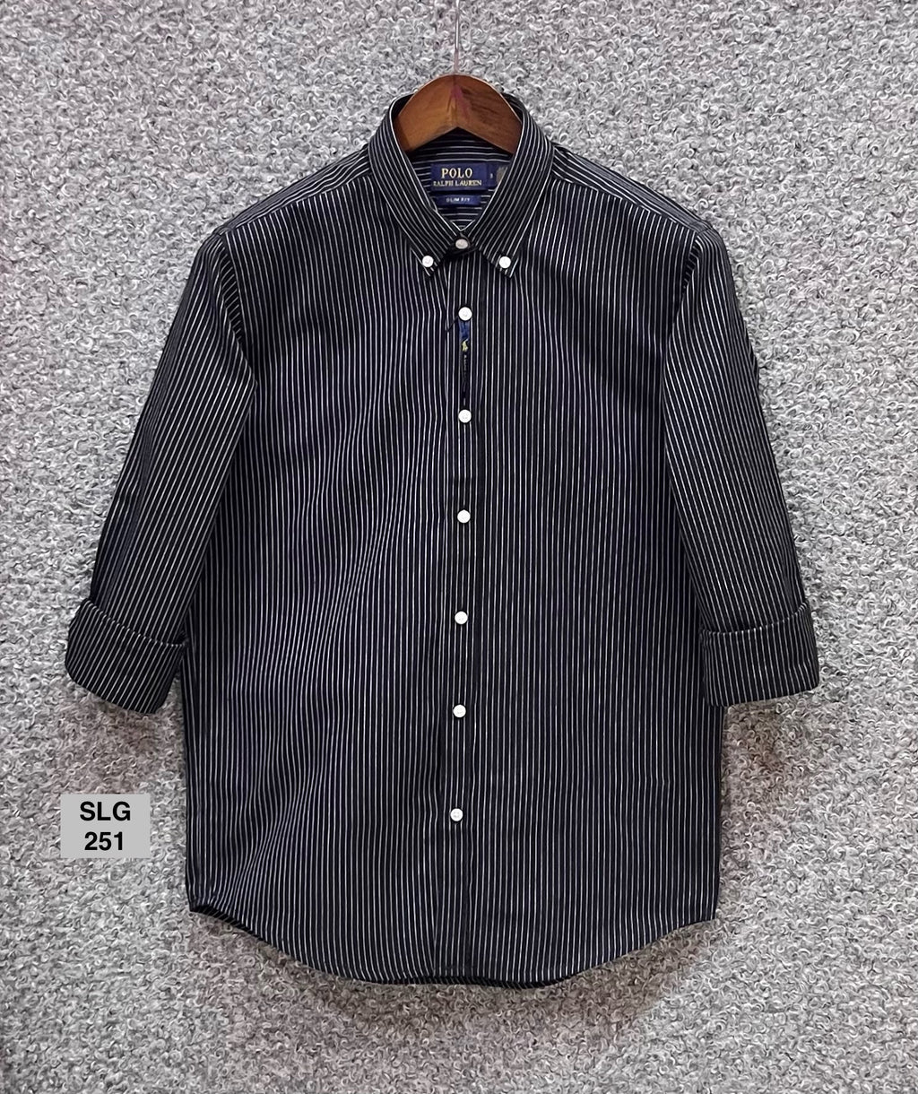 Premium Stripe Full Sleeve Shirt | Stripe Shirt | Shirtology Bangladesh