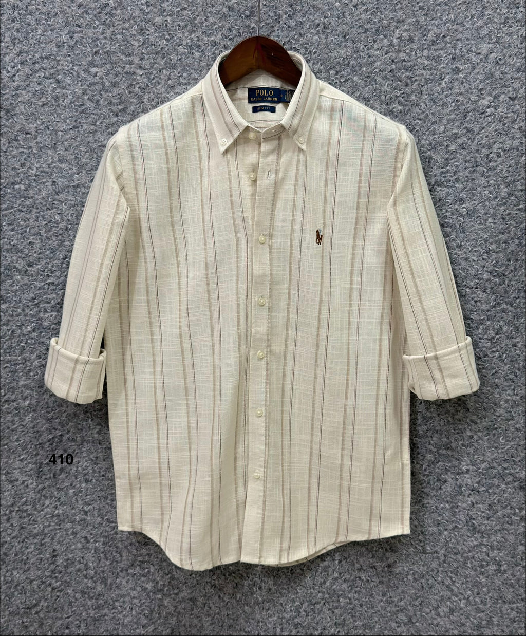 Premium Stripe Full Sleeve Shirt  RLST 410