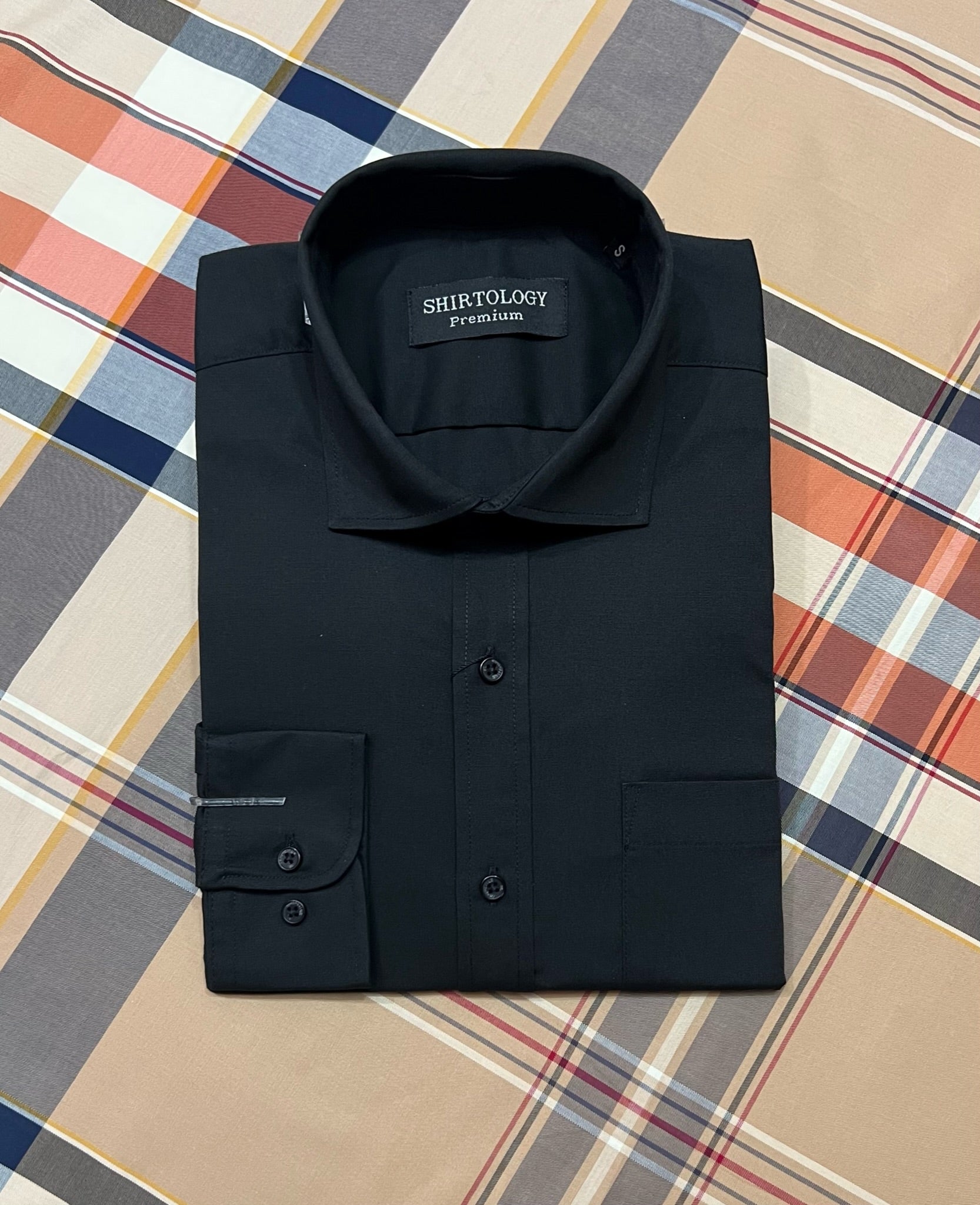 Shirtology Premium Solid Shirt SLD Black