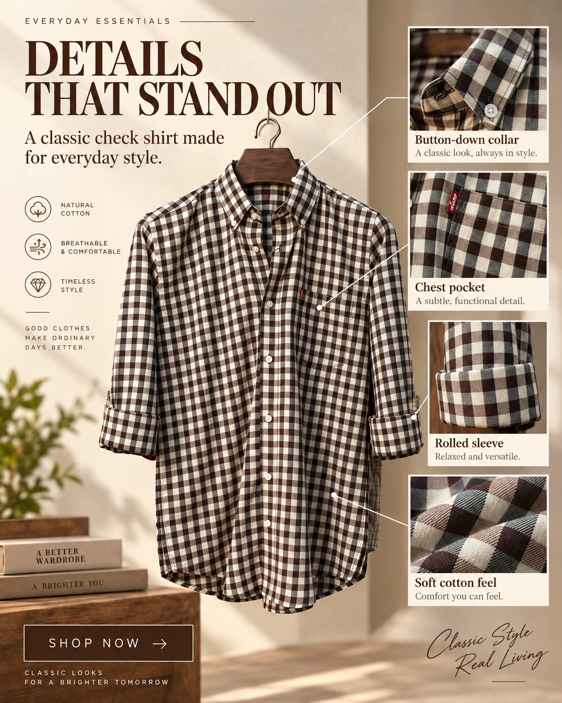 Premium Check Shirt LVCC 220