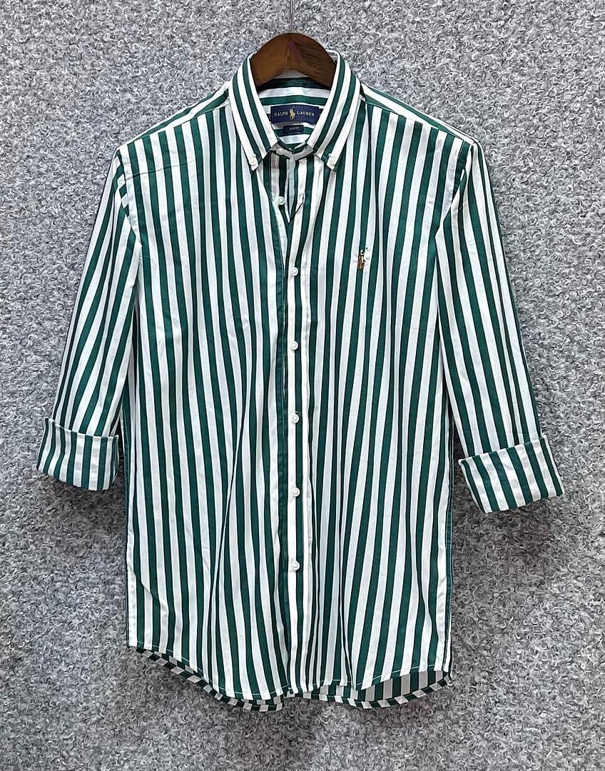 Premium Stripe Full Sleeve Shirt | Stripe Shirt | Shirtology Bangladesh