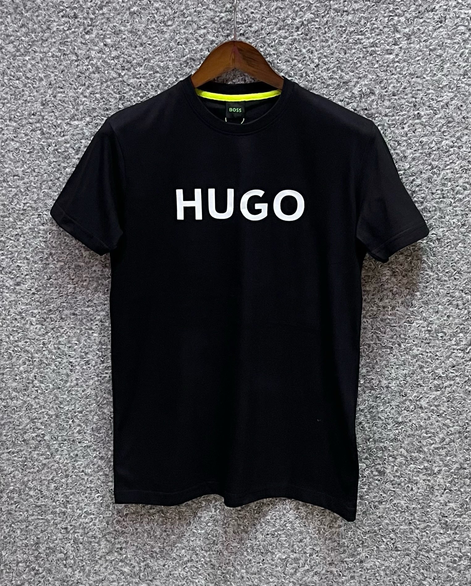 Premium Solid Print Tshirt HBST Black | Shirtology Bangladesh