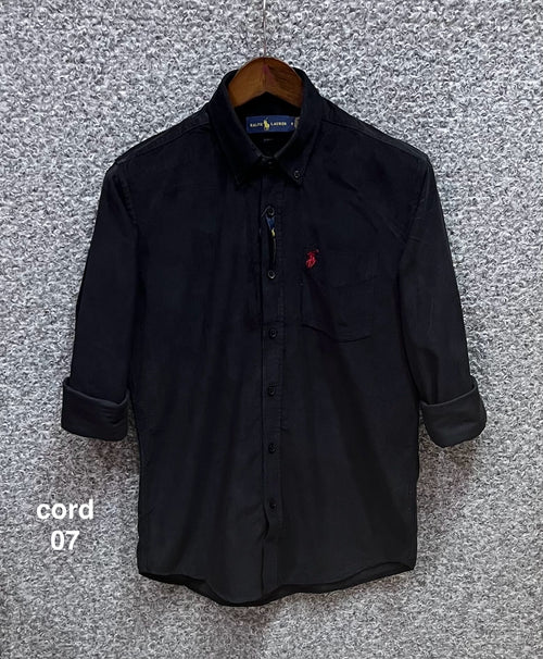 Elite Corduroy Button-Down Shirt Cord 07 pocket | Corduroy Shirt | Shirtology Bangladesh