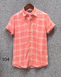 Premium Short Sleeve Check Shirt | Shirtology Bangladesh