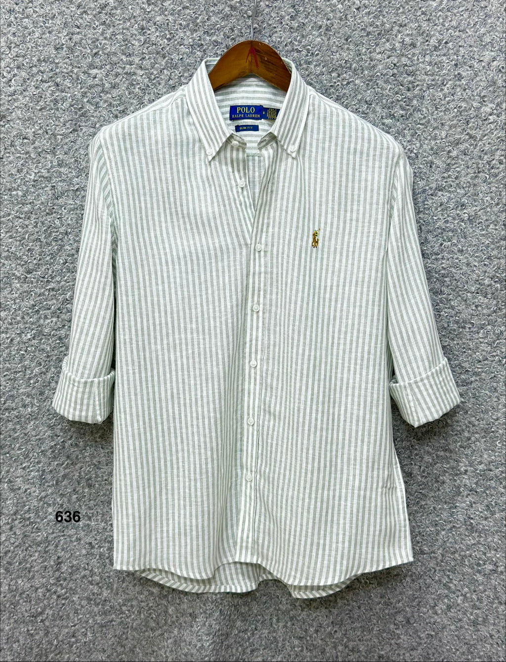 Premium Stripe Full Sleeve Shirt  RLST 636