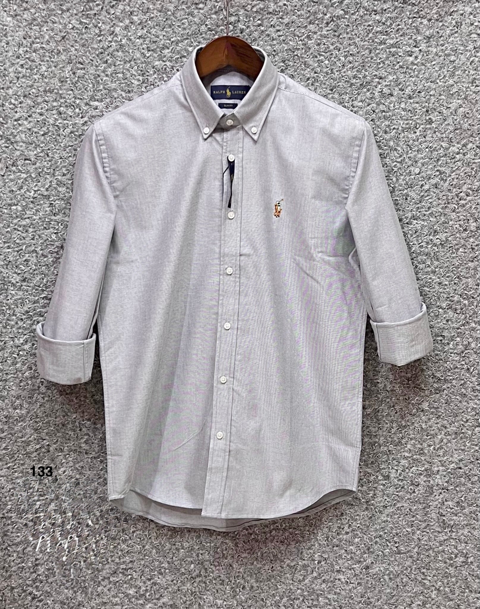 Premium Solid Oxford Cotton Shirt RLS 133