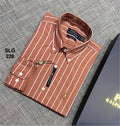 Premium Stripe Full Sleeve Shirt | Stripe Shirt | Shirtology Bangladesh