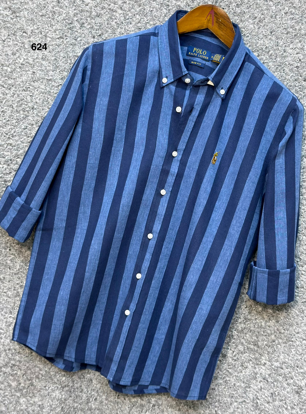 Premium Stripe Full Sleeve Shirt  RLST 624