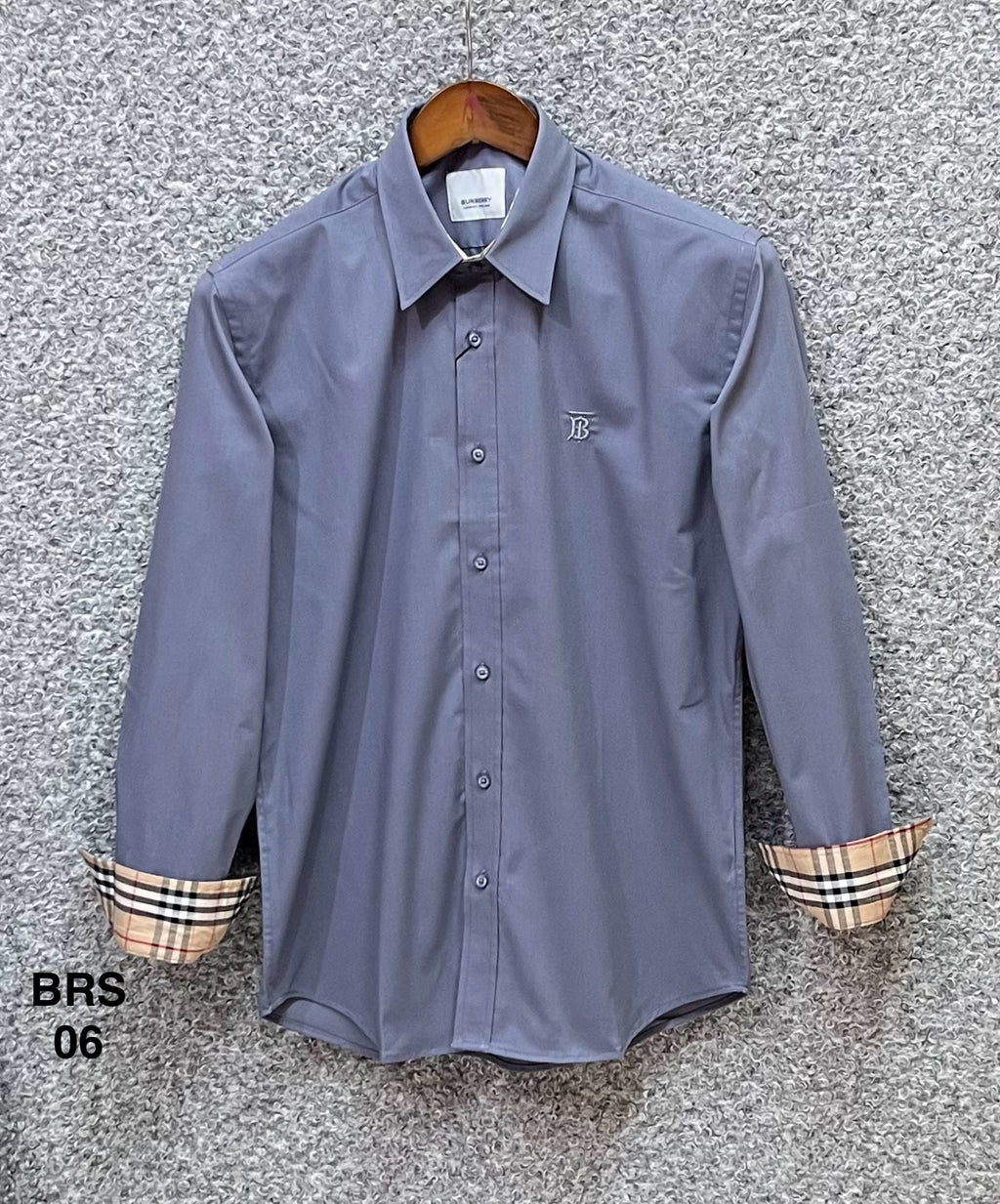 Signature Solid Shirt BRS BT Ash 06 | Shirtology Bangladesh