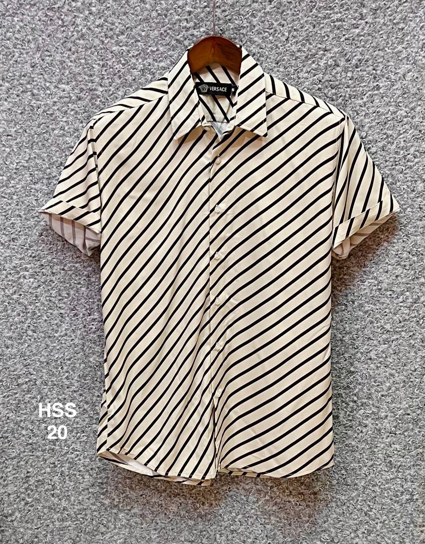Classic  Hawaiian Stripe Shirt HPS 20