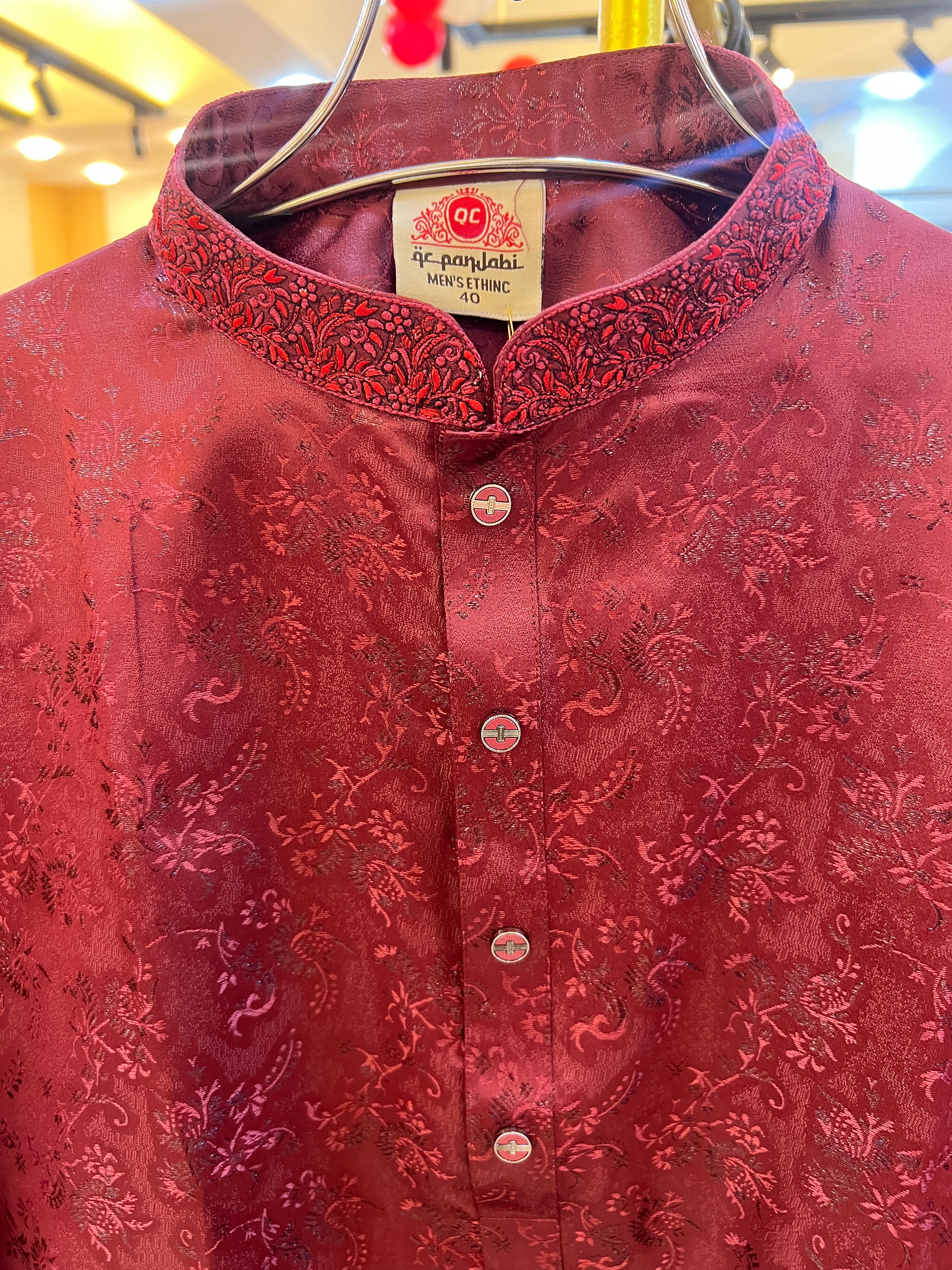 Luxury embroidery Panjabi with premium finish 351