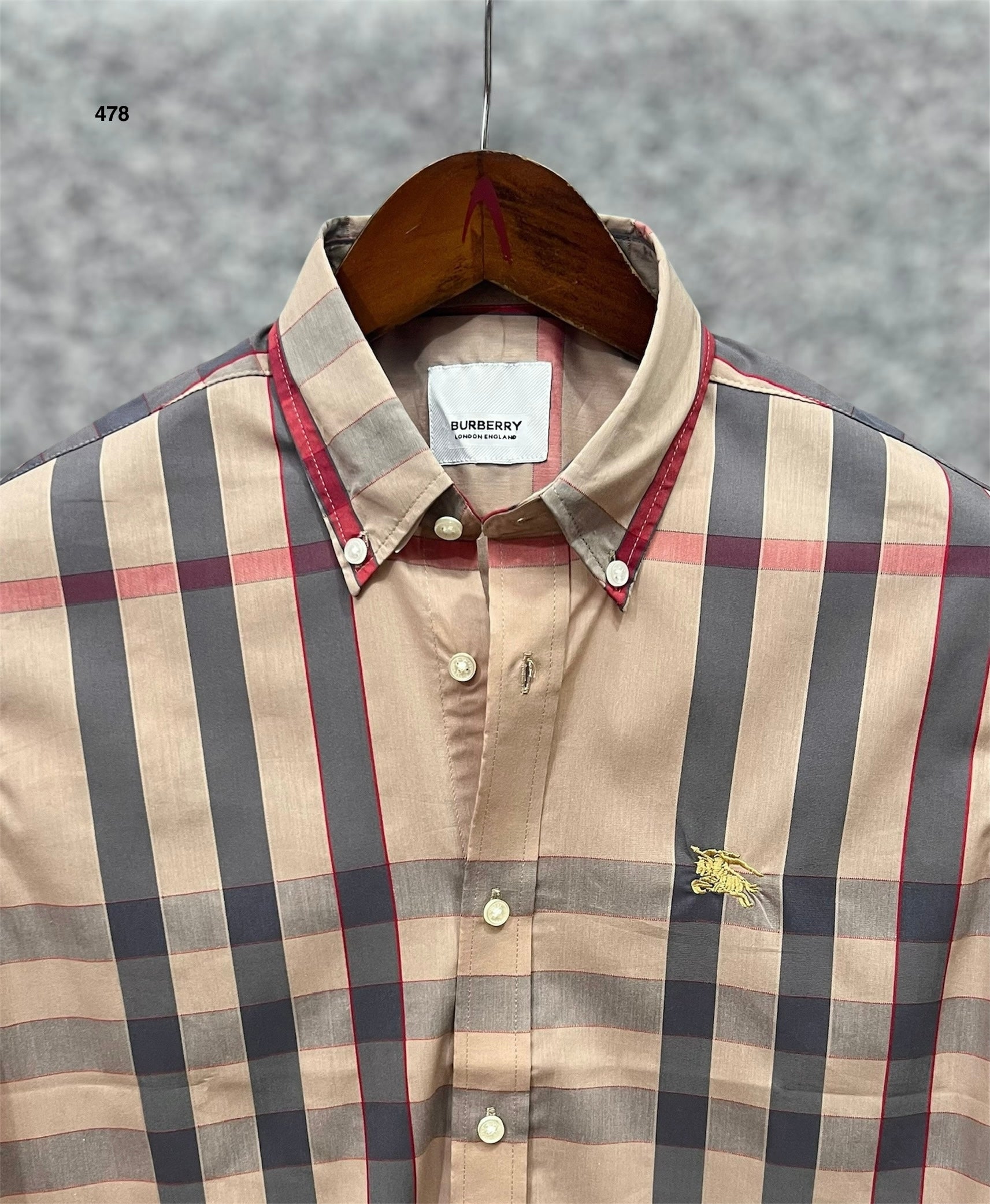 Signature Check Shirt BRC Premium with box 478