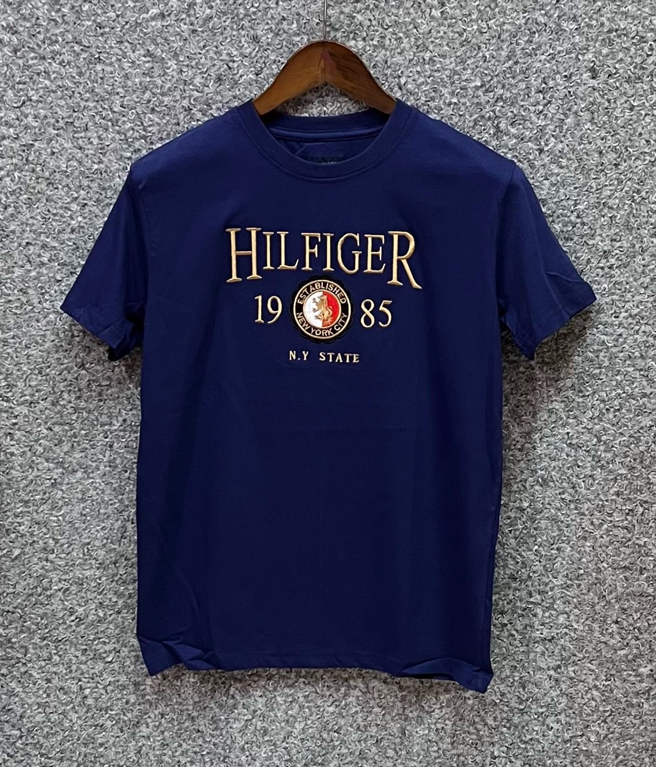 Premium Embroidery Tshirt Navy | Shirtology Bangladesh