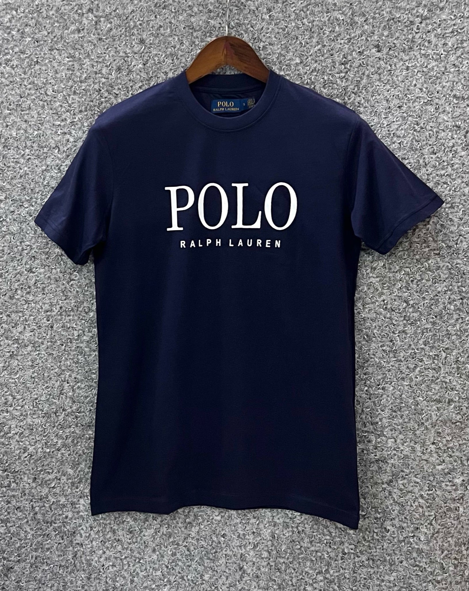 Premium Print Tshirt PoLo RL RLPT Navy | Shirtology Bangladesh