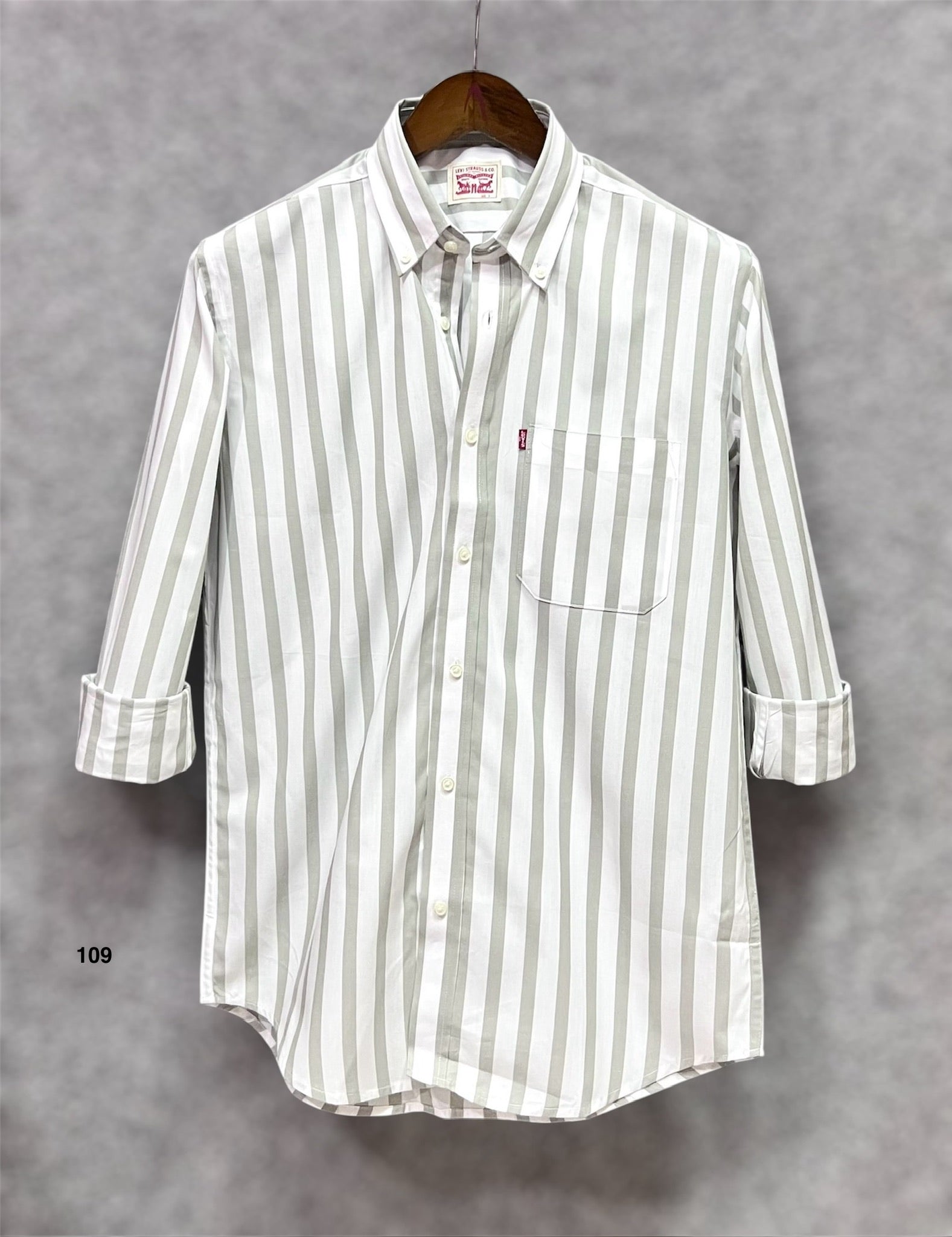 Premium Stripe Full Sleeve Shirt | Stripe Shirt | Shirtology Bangladesh