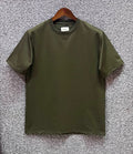 Premium Oversized Dropshoulder Solid Tshirt GCDST Olive | Shirtology Bangladesh