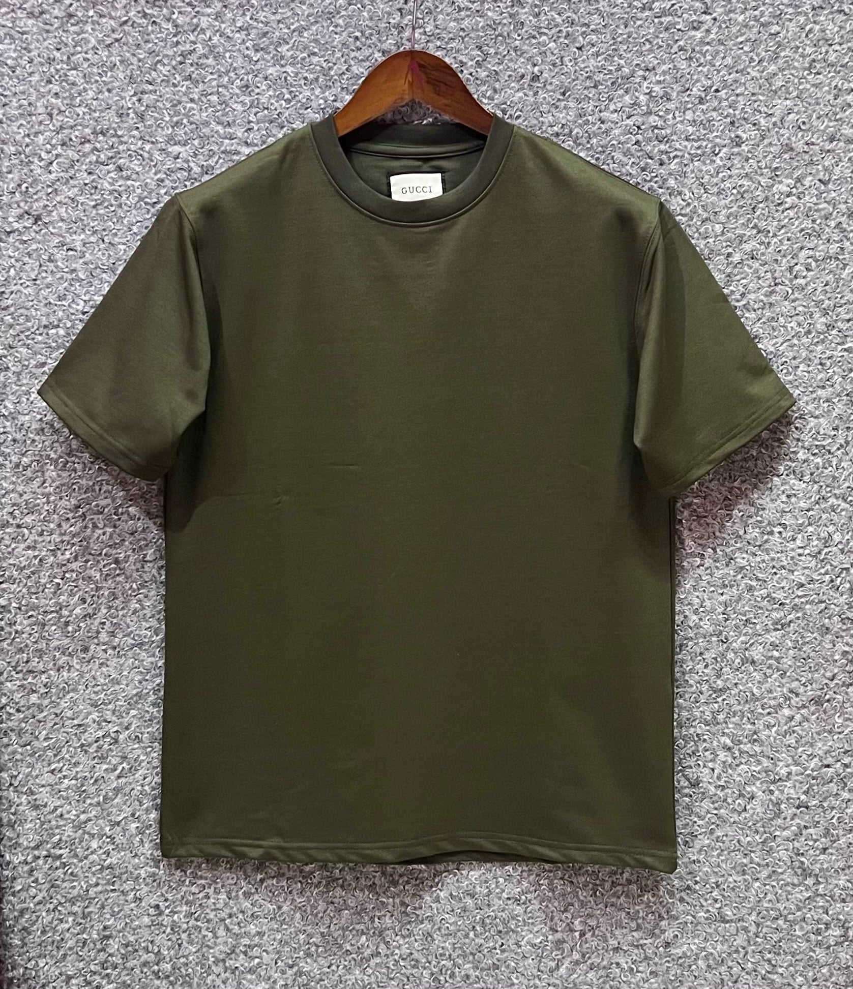 Premium Oversized Dropshoulder Solid Tshirt GCDST Olive | Shirtology Bangladesh