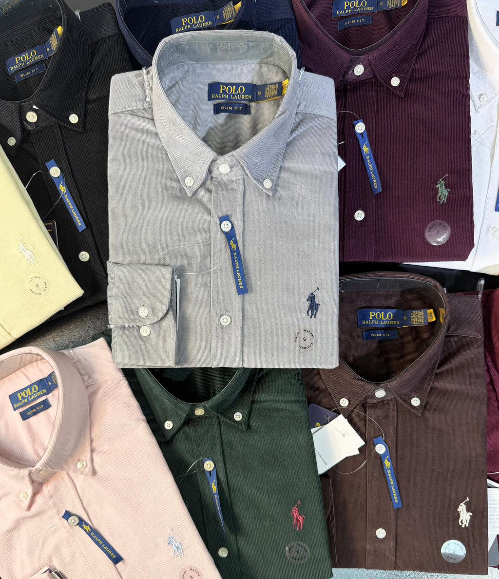 Elite Corduroy Button-Down Shirt Cord 118 CRDS 23