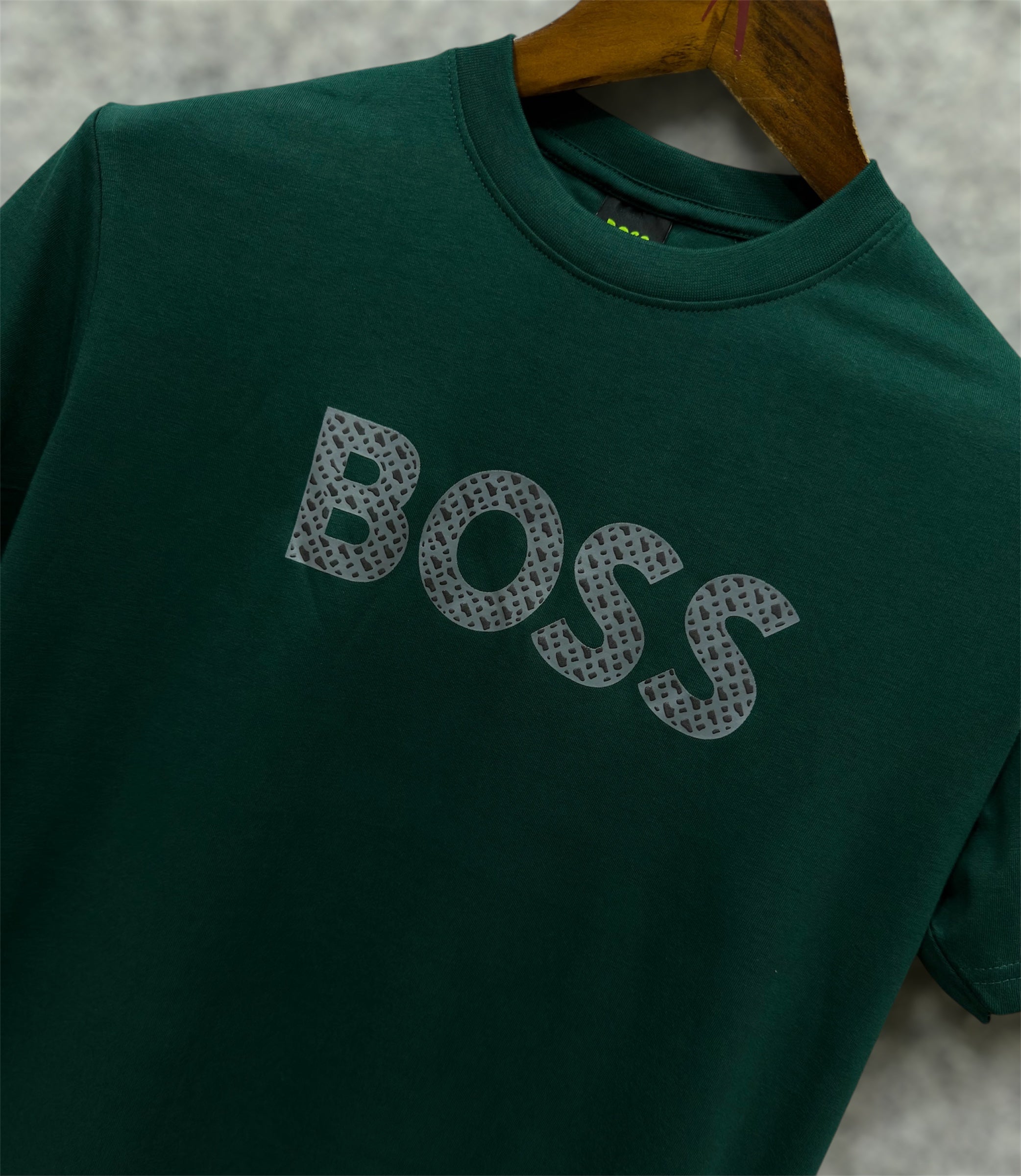Premium Stone Print Tshirt HBSPT Green