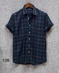 Premium Short Sleeve Check Shirt | Shirtology Bangladesh