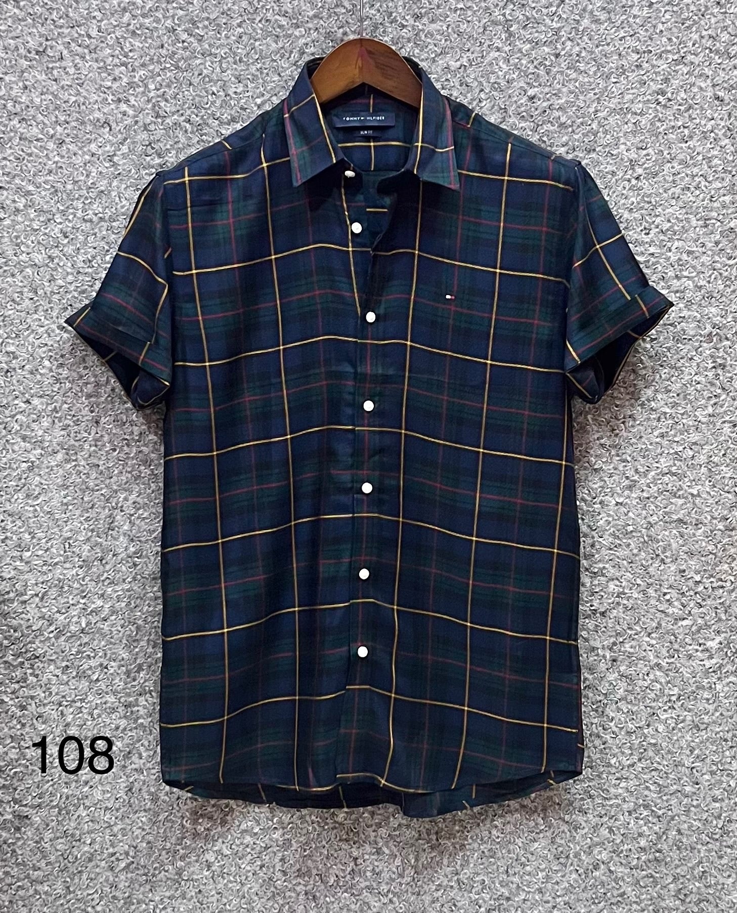 Premium Short Sleeve Check Shirt | Shirtology Bangladesh