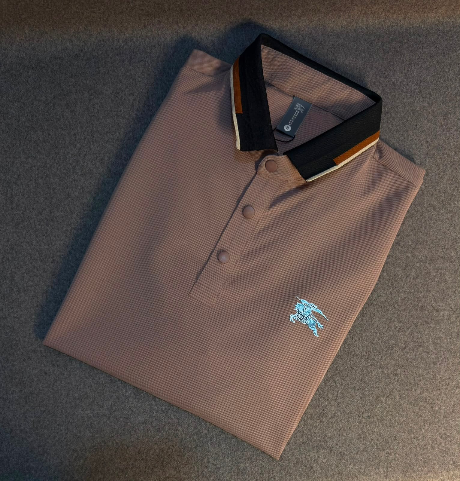 Premium Peach Luxury Finish Polo Tshirt BRPL Misty