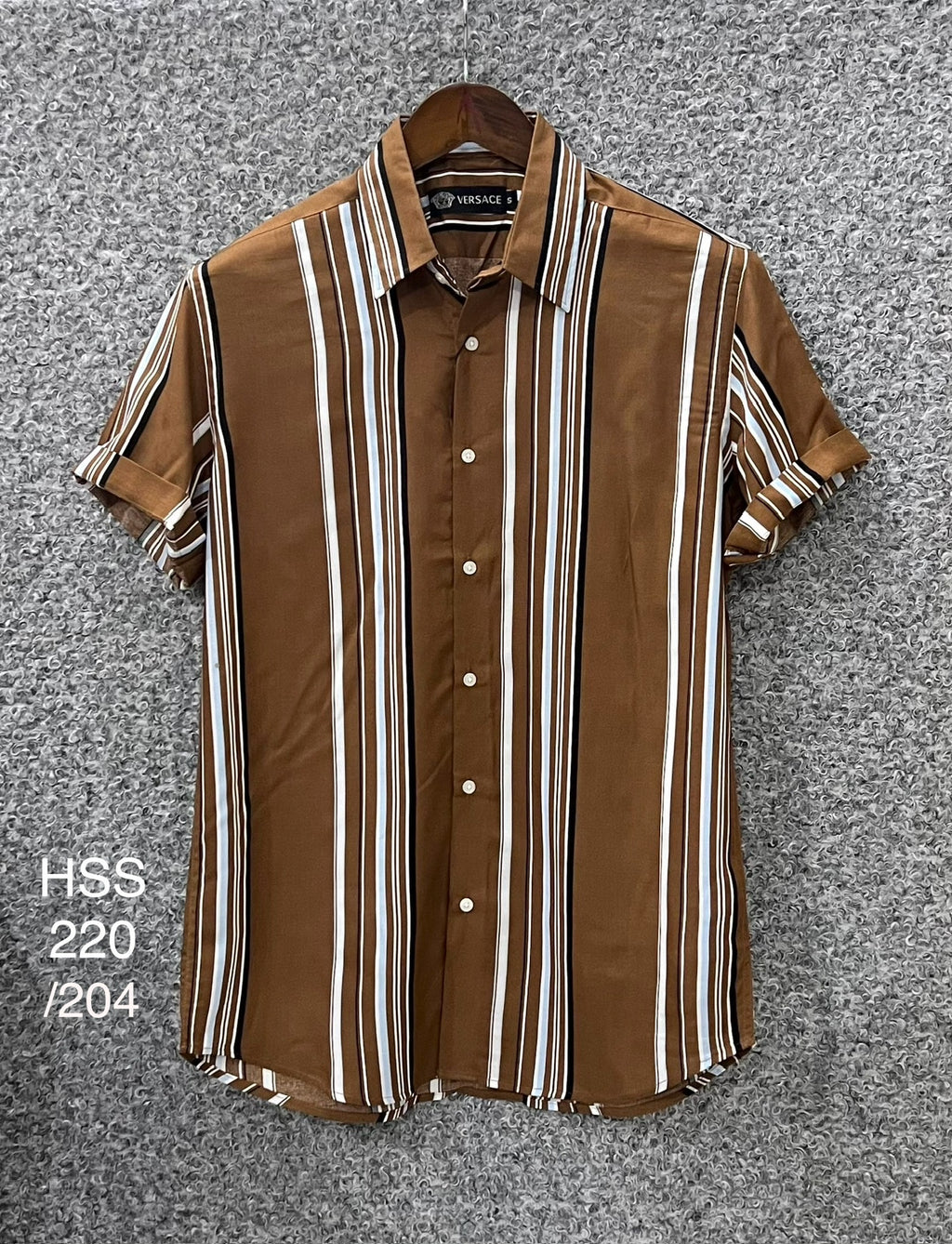 Classic Hawaiian Stripe Shirt HPS 220/204