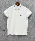 Premium Ultra Heavyweight Luxury Finish Polo Tshirt FPPL White
