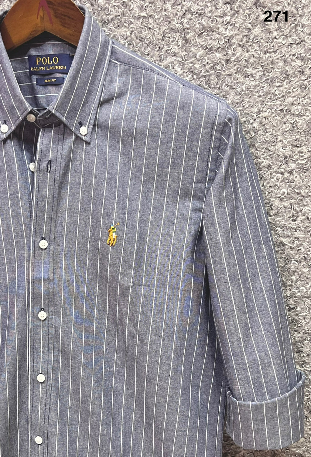 Premium Stripe Full Sleeve Shirt  RLST 272/271