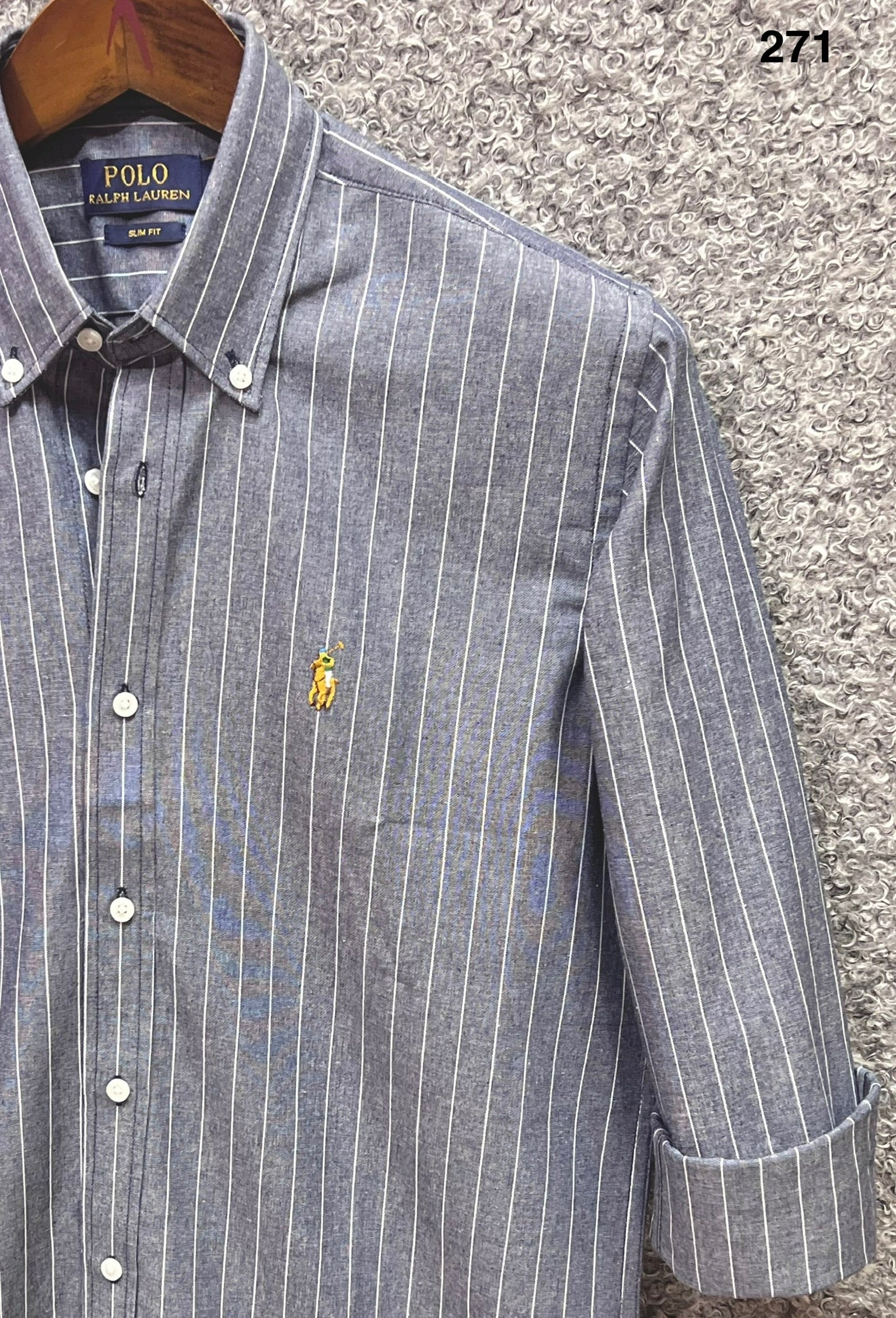 Premium Stripe Full Sleeve Shirt  RLST 272/271