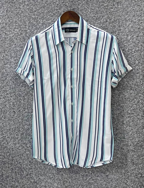 Classic Hawaiian Stripe Shirt | Hawaii Shirt | Shirtology Bangladesh