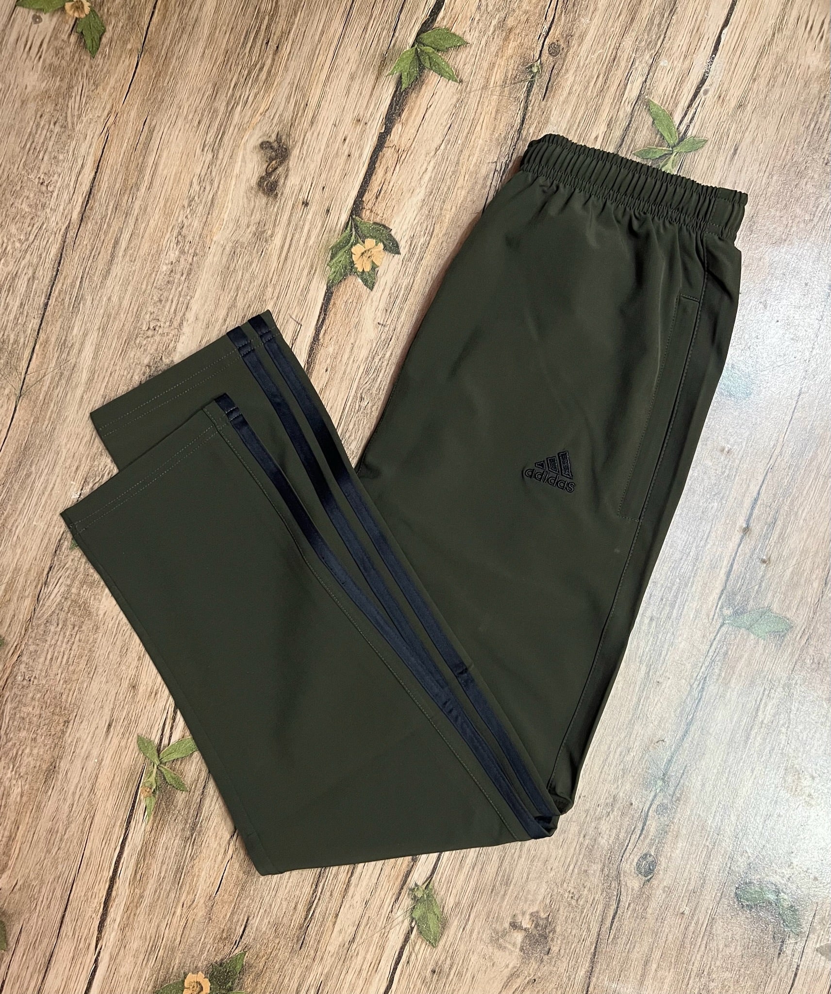 Performance Three-Stripe Half Style Track Pants olive Black | Trackpant | Shirtology Bangladesh
