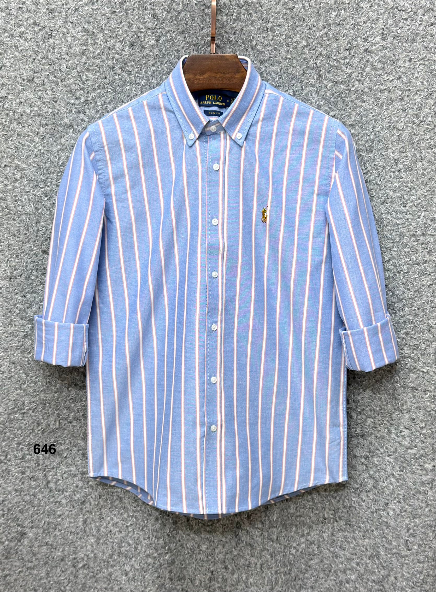 Premium Stripe Full Sleeve Shirt  RLST 646