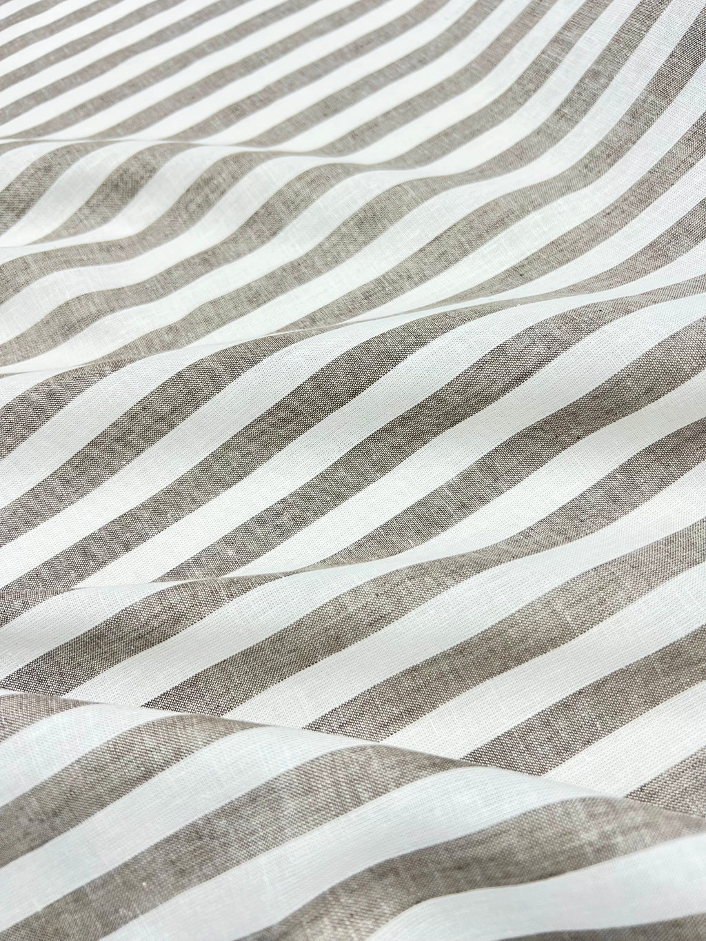 Beige with White strip (remi cotton)