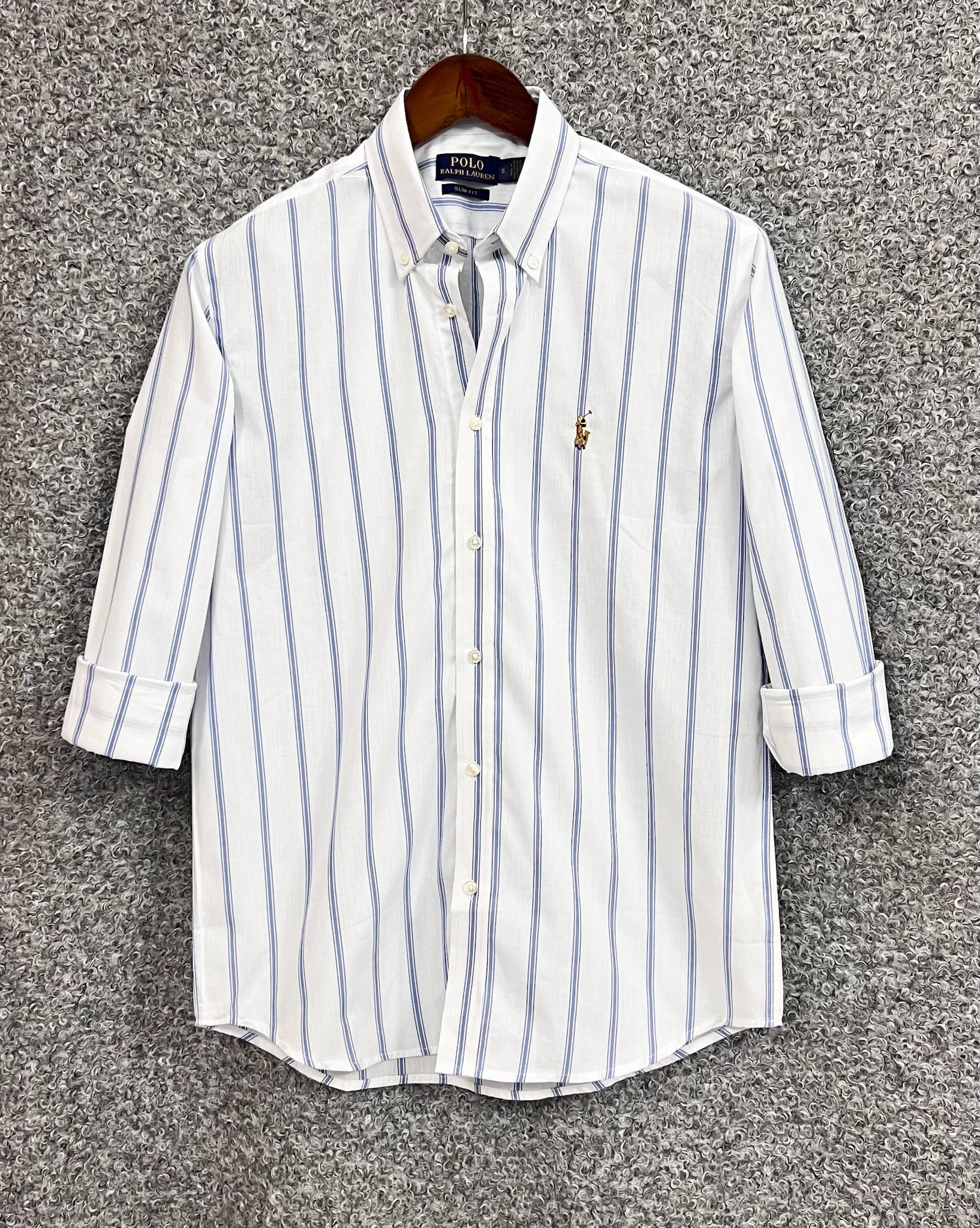 Premium Stripe Full Sleeve Shirt | Stripe Shirt | Shirtology Bangladesh