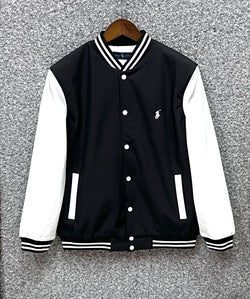 Classic Varsity Jacket with Luxury Finish Black | Shirtology Bangladesh