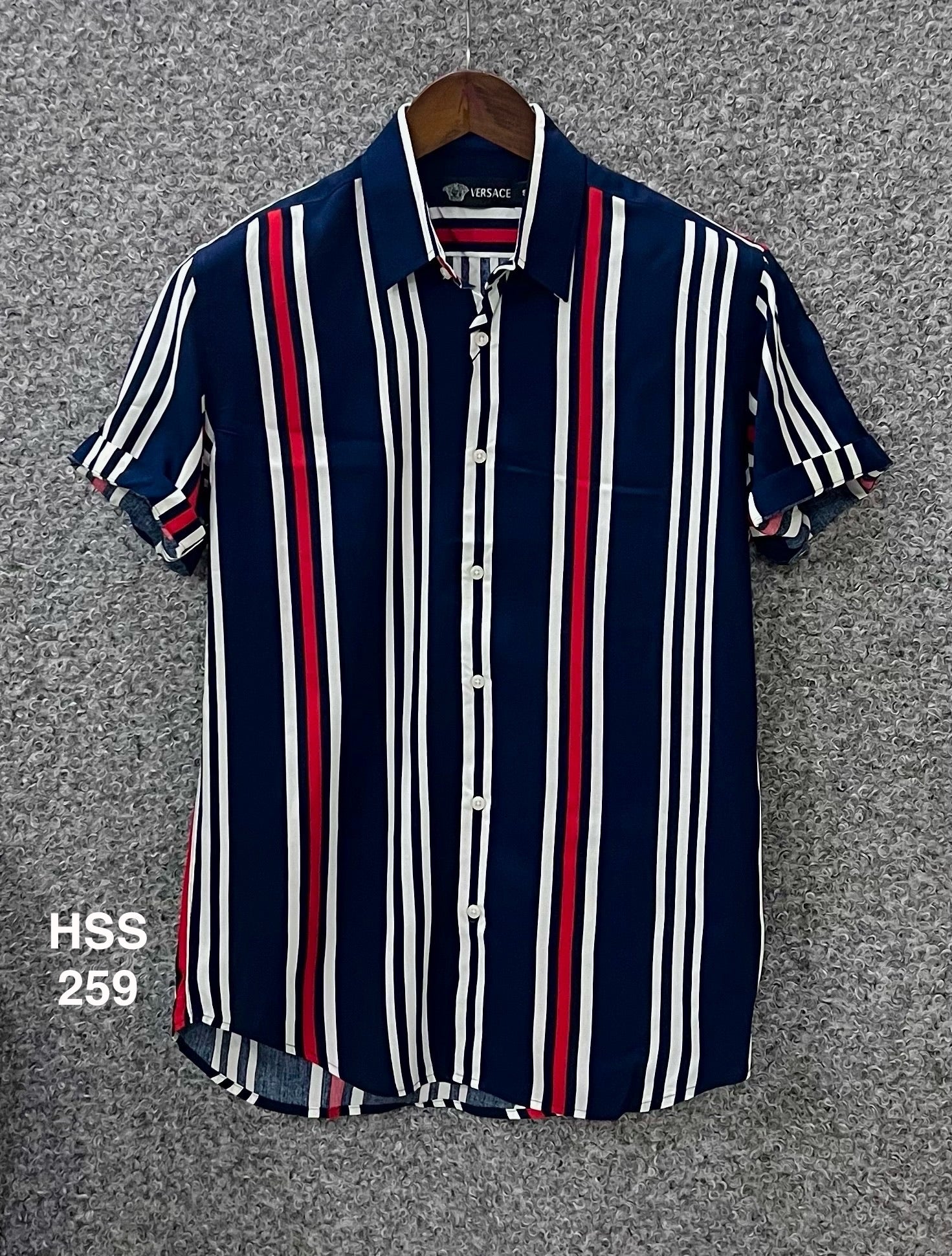 Classic Hawaiian Stripe Shirt HPS 259