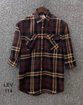 Premium Double Pocket Check Shirt LVCD 114