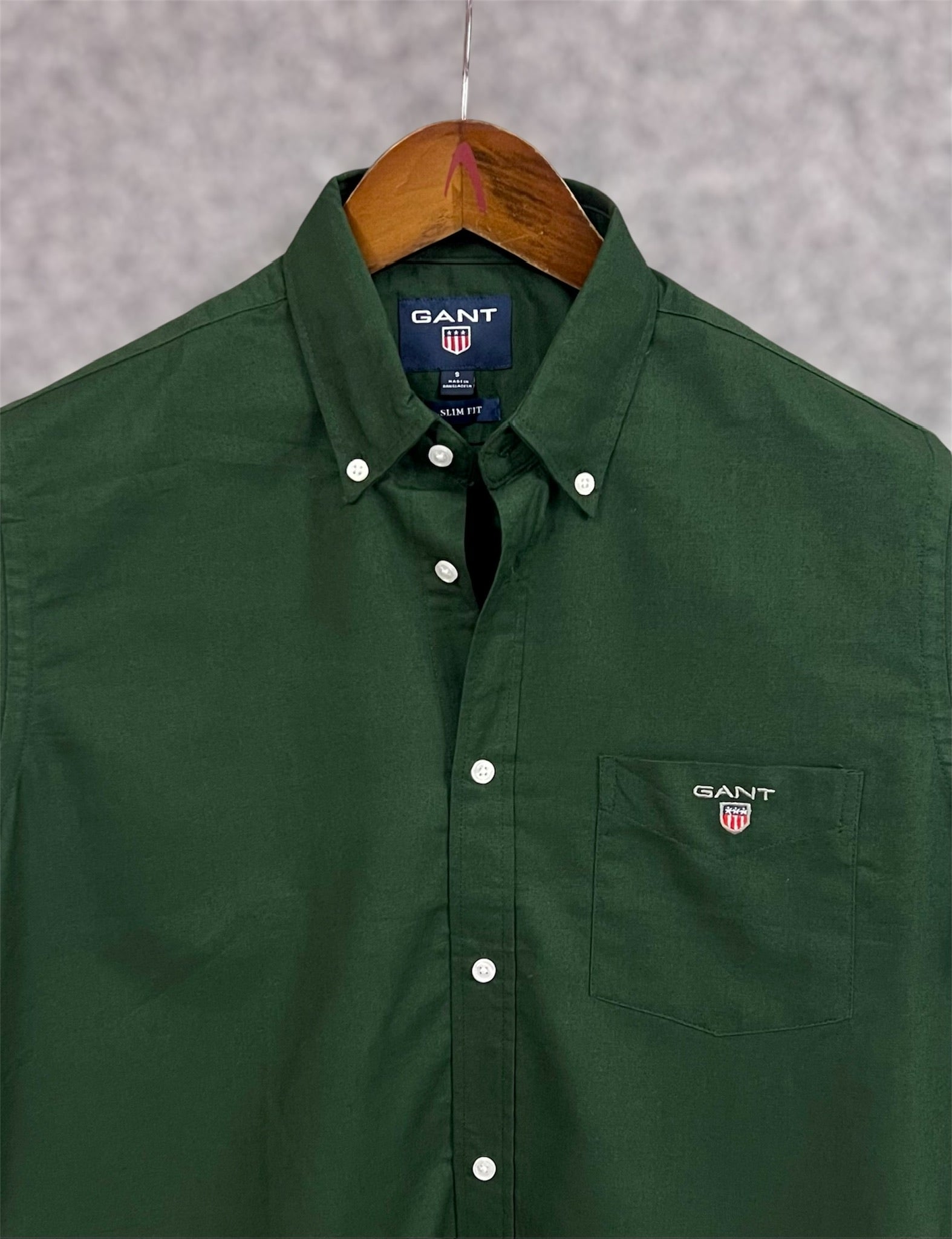 Premium Solid Oxford Cotton Shirt GNTS Green 106