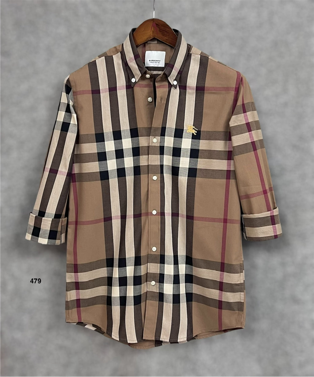 Signature Check Shirt BRC Premium with box 479